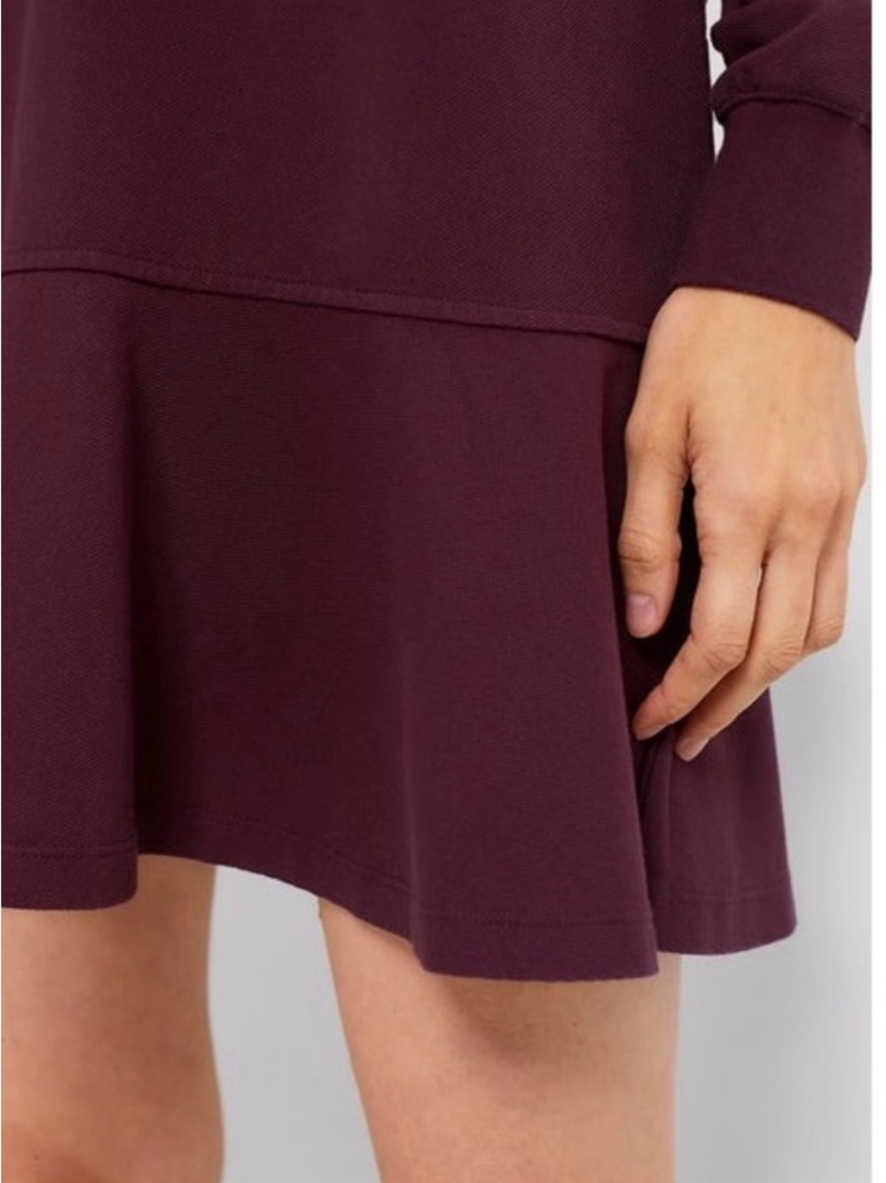 TUCKERNUCK Winetasting Long Sleeve Pique
May Polo Dress. Size S - Picture 12 of 12